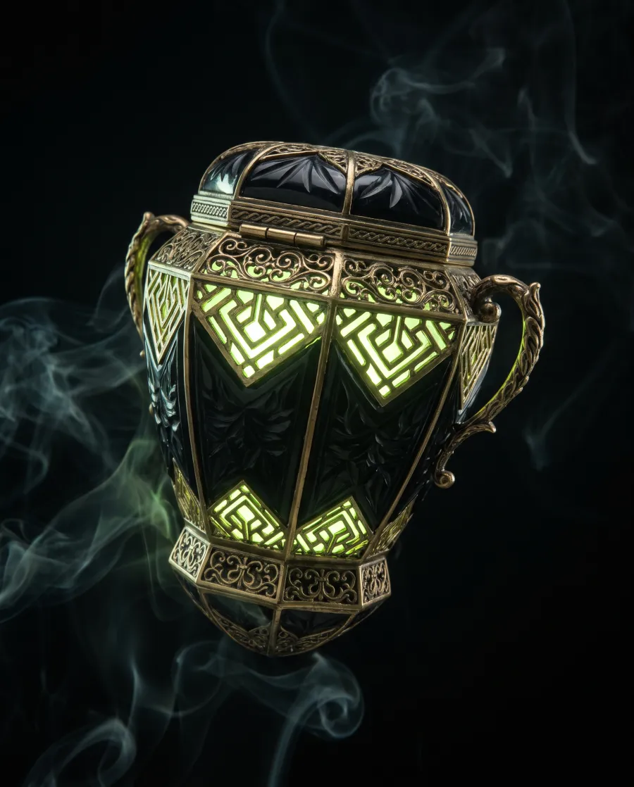Concept art for Neon Reliquary
